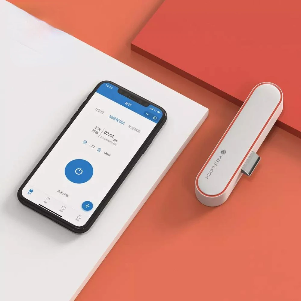 Smart Door Lock Wifi - YEELOCK Smart Drawer Cabinet Lock Keyless