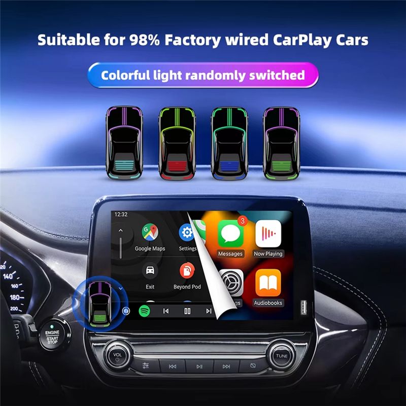 Wireless Carplay Adapter Andro - Wifi Smart Plug 评论和价格