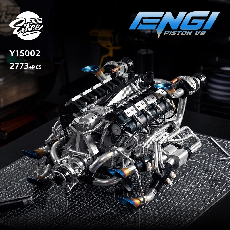 V8 Engine Building Kit for Adu - Stem Robotics Kit 评论和价格