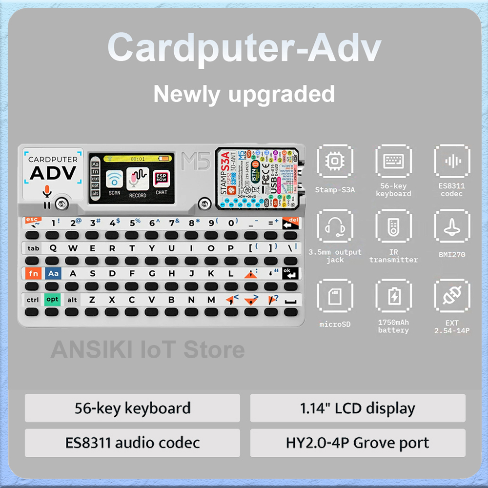 M5Stack Cardputer-Adv Programm - Electronics Project Kit 评论和价格