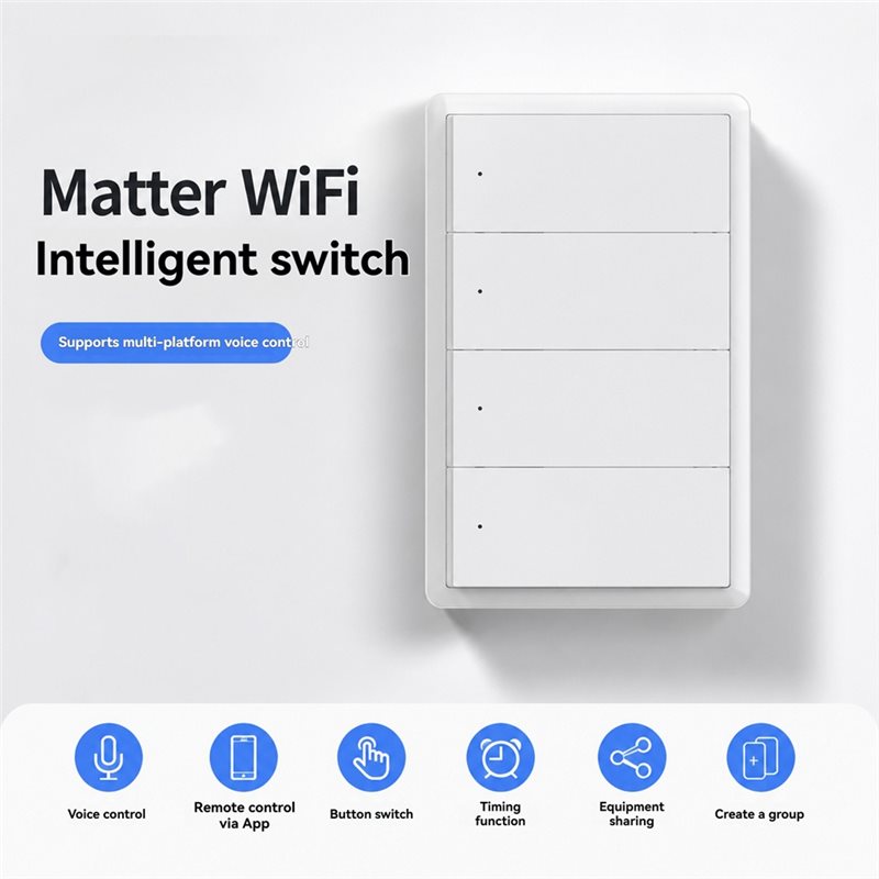 DTA4-Voice Control For Smart L - Smart Light Switch Wifi 评论和价格